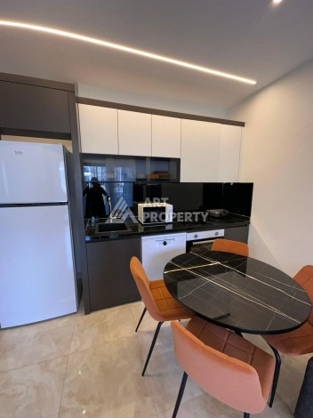 Квартира 1+1 с мебелью в 600 м от пляжа Клеопатры. Алания, Центр - Ракурс 16