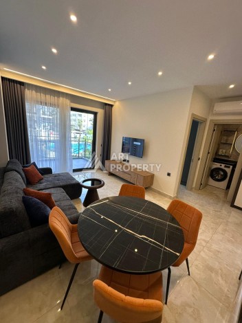 Квартира 1+1 с мебелью в 600 м от пляжа Клеопатры. Алания, Центр - Ракурс 19