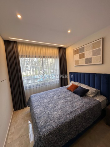 Квартира 1+1 с мебелью в 600 м от пляжа Клеопатры. Алания, Центр - Ракурс 21