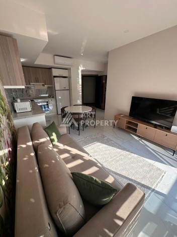 Меблированная квартира 1+1 в премиальном комплексе в центре Алании, в 400 метрах от пляжа Клеопатра - Ракурс 5