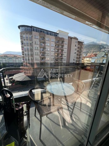 Меблированная квартира 1+1 в премиальном комплексе в центре Алании, в 400 метрах от пляжа Клеопатра - Ракурс 10