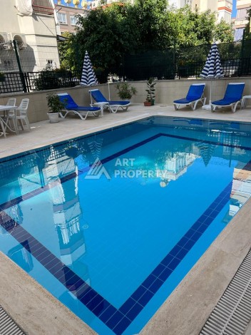 Меблированная квартира 1+1 в 400 м от пляжа Клеопатры - Ракурс 1