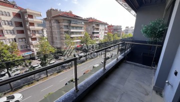 Квартира 1+1 без мебели в новом комплексе в центре Алании, всего 400 метров от пляжа Клеопатра - Ракурс 9