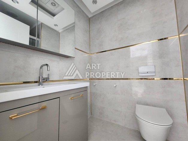 Квартира 1+1 с разрешением на сдачу в аренду в премиальном комплексе Махмутлара - Ракурс 13