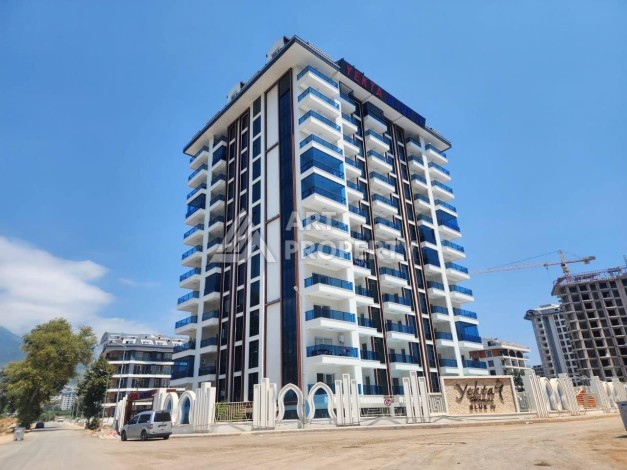 Квартира 1+1 с разрешением на сдачу в аренду в премиальном комплексе Махмутлара - Ракурс 14