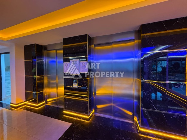 Квартира 1+1 с разрешением на сдачу в аренду в премиальном комплексе Махмутлара - Ракурс 3