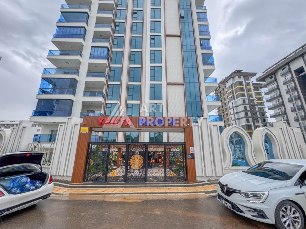 Квартира 1+1 с разрешением на сдачу в аренду в премиальном комплексе Махмутлара - Ракурс 23