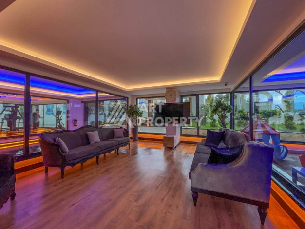 Квартира 1+1 с разрешением на сдачу в аренду в премиальном комплексе Махмутлара - Ракурс 24