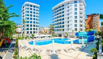 Меблированная квартира 1+1 в 650 м от пляжа Клеопатры в центре Алании - Ракурс 1