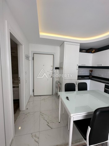 Меблированная квартира 1+1 в 650 м от пляжа Клеопатры в центре Алании - Ракурс 5