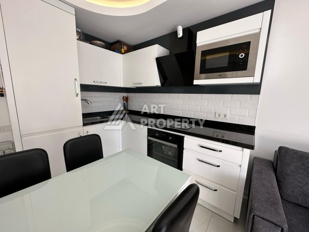 Меблированная квартира 1+1 в 650 м от пляжа Клеопатры в центре Алании - Ракурс 7