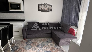 Меблированная квартира 1+1 в 650 м от пляжа Клеопатры в центре Алании - Ракурс 9