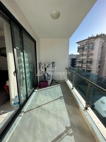 Меблированная квартира 1+1 в 650 м от пляжа Клеопатры в центре Алании - Ракурс 11