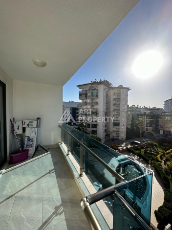 Меблированная квартира 1+1 в 650 м от пляжа Клеопатры в центре Алании - Ракурс 12