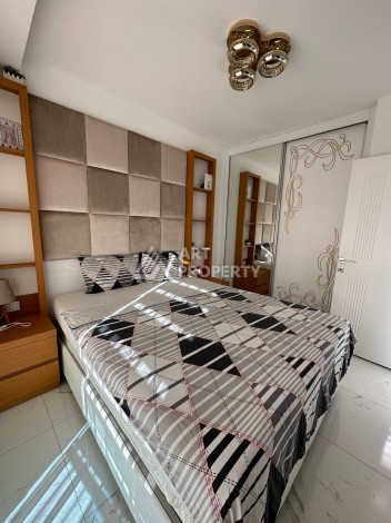 Меблированная квартира 1+1 в 650 м от пляжа Клеопатры в центре Алании - Ракурс 19