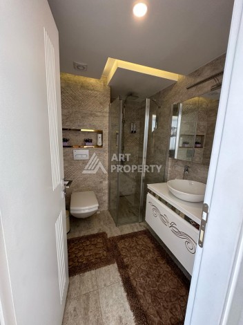 Меблированная квартира 1+1 в 650 м от пляжа Клеопатры в центре Алании - Ракурс 20