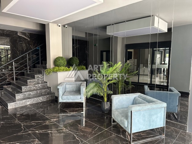 Квартира 1+1 в 200 м от пляжа Клеопатры. Новый дом в центре Алании - Ракурс 10