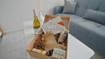 Квартира 1+1 в 200 м от пляжа Клеопатры. Новый дом в центре Алании - Ракурс 17