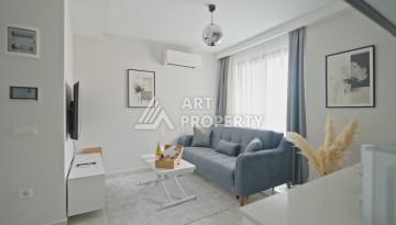 Квартира 1+1 в 200 м от пляжа Клеопатры. Новый дом в центре Алании - Ракурс 18