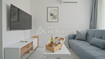 Квартира 1+1 в 200 м от пляжа Клеопатры. Новый дом в центре Алании - Ракурс 21