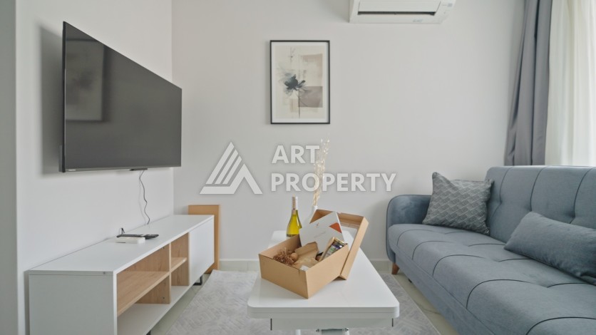 Квартира 1+1 в 200 м от пляжа Клеопатры. Новый дом в центре Алании - Ракурс 20