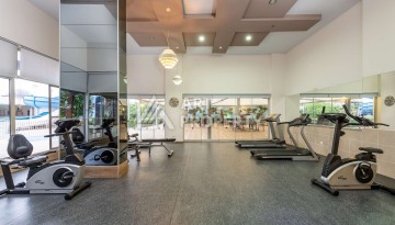 Квартира 1+1 с видом на бассейн, 65 кв.м. Джикджилли, Алания - Ракурс 6