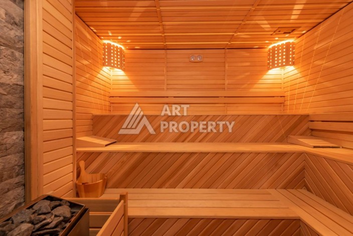 Квартира 1+1 с видом на бассейн, 65 кв.м. Джикджилли, Алания - Ракурс 6