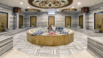 Квартира 1+1 с видом на бассейн, 65 кв.м. Джикджилли, Алания - Ракурс 10