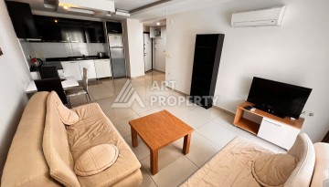 Квартира 1+1 с видом на бассейн, 65 кв.м. Джикджилли, Алания - Ракурс 15