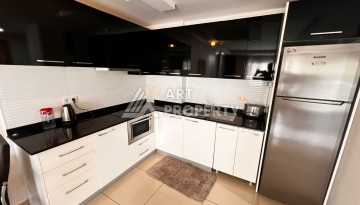 Квартира 1+1 с видом на бассейн, 65 кв.м. Джикджилли, Алания - Ракурс 17