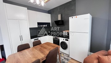 Стильная квартира 1+1 в премиальном комплексе с лицензией на краткосрочную аренду в 200 метрах от пляжа Клеопатры - Ракурс 4