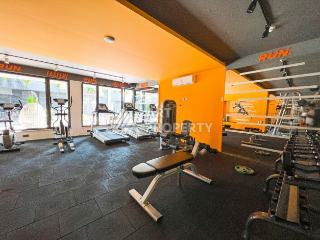 Стильная квартира 1+1 в премиальном комплексе с лицензией на краткосрочную аренду в 200 метрах от пляжа Клеопатры - Ракурс 15