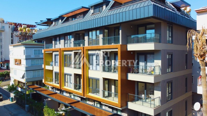 Квартира 1+1 в бутик-комплексе в районе пляжа Клеопатры, 56 кв.м. - Ракурс 0