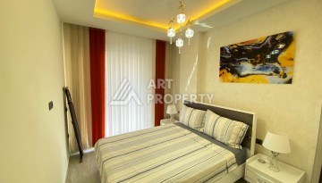 Стильная квартира 1+1 в центре Алании, район пляжа Клеопатры - Ракурс 14