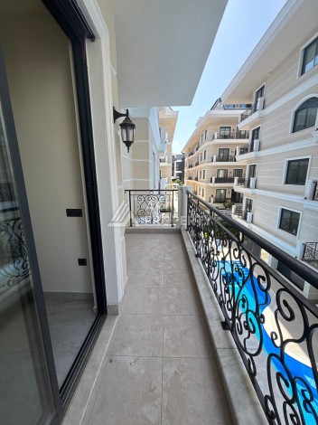 Квартира 1+1 в бутик-комплексе с лицензией на краткосрочную аренду в районе пляжа Клеопатры - Ракурс 17