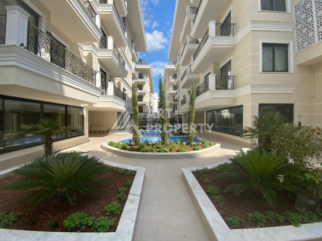 Квартира 1+1 в бутик-комплексе с лицензией на краткосрочную аренду в районе пляжа Клеопатры - Ракурс 23