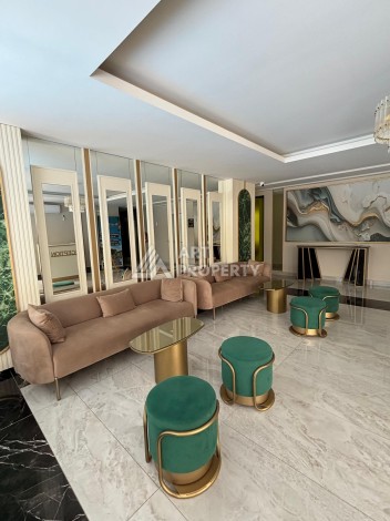 Квартира 1+1 в бутик-комплексе с лицензией на краткосрочную аренду рядом с пляжем Клеопатра - Ракурс 11