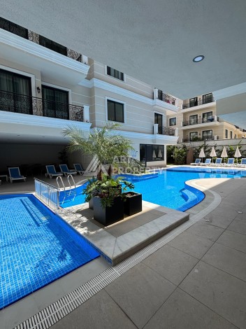 Квартира 1+1 в бутик-комплексе с лицензией на краткосрочную аренду рядом с пляжем Клеопатра - Ракурс 22