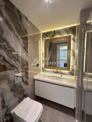 Современная квартира 1+1 в бутик-комплексе с лицензией на краткосрочную аренду у пляжа Клеопатра - Ракурс 6