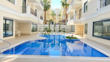 Квартира 1+1 в современном бутик-комплексе рядом с пляжем Клеопатра — идеальный вариант для инвестиций - Ракурс 1