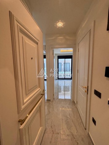 Квартира 1+1 в современном бутик-комплексе рядом с пляжем Клеопатра — идеальный вариант для инвестиций - Ракурс 9