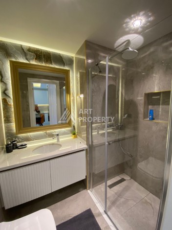 Квартира 1+1 в новом бутик-комплексе у пляжа Клеопатра — выгодное предложение для инвесторов - Ракурс 14