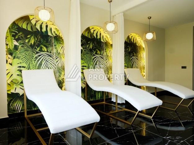 Меблированная квартира 1+1 в бутик-комплексе с лицензией на краткосрочную аренду у пляжа Клеопатра - Ракурс 6