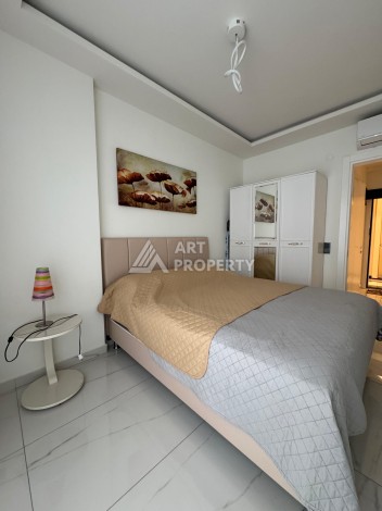 Меблированная квартира 1+1 в бутик-комплексе с лицензией на краткосрочную аренду у пляжа Клеопатра - Ракурс 10