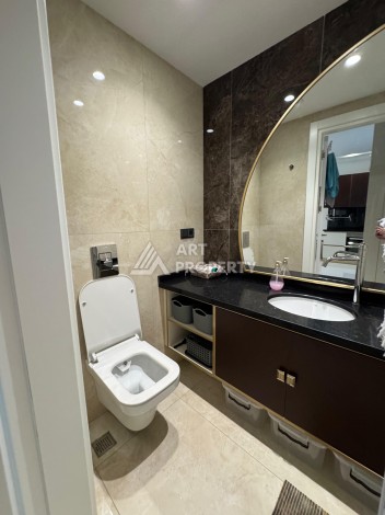 Меблированная квартира 1+1 в бутик-комплексе с лицензией на краткосрочную аренду у пляжа Клеопатра - Ракурс 12