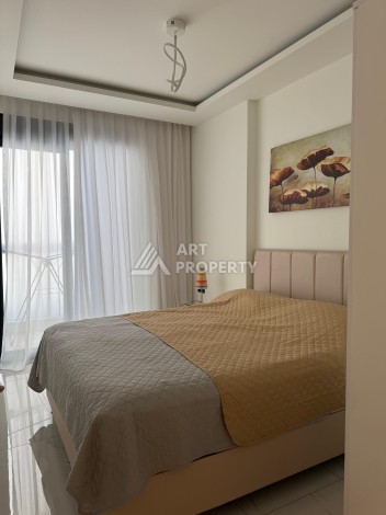 Меблированная квартира 1+1 в бутик-комплексе с лицензией на краткосрочную аренду у пляжа Клеопатра - Ракурс 17