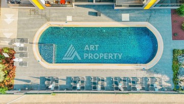 Квартира 1+1 в современном ЖК, 48 кв.м. Кестель, Алания - Ракурс 5