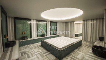 Квартира 1+1 в современном ЖК, 48 кв.м. Кестель, Алания - Ракурс 10