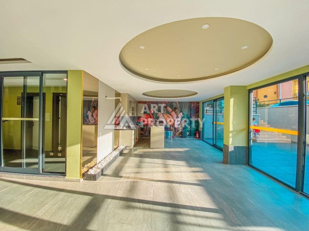 Квартира 1+1 в современном ЖК, 48 кв.м. Кестель, Алания - Ракурс 10