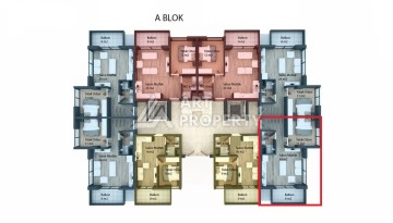 Квартира 1+1 в современном ЖК, 48 кв.м. Кестель, Алания - Ракурс 23